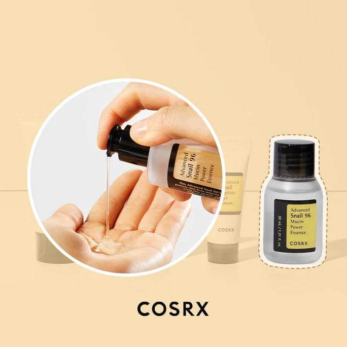 Mini COMBO - COSRX Snail Cream 50g & Essence Minis 30ml